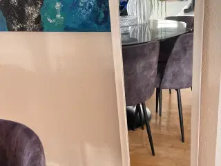 Jysk spejl i hvid.