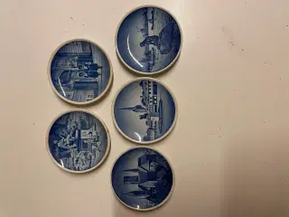 Royal copenhagen pynteplade 6 stk