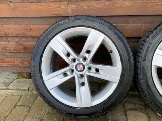 Alufælge 17 tommer originale SEAT 