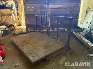 Liftkasse ombygget til store traktorer