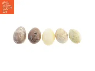 Dekorative stenæg (str. 7 cm)