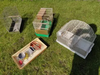 Fuglebure, 3 stk brugte