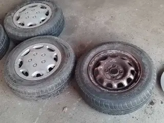13" stålfælge, vinterdæk