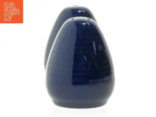 Sæt af blå salt- og peberbøsser (str. 6x5 cm)