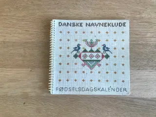 Danske Navneklude  - Haandarbejdets Fremme