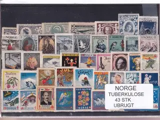 Norge - Tuberkulose 43 - Ubrugt
