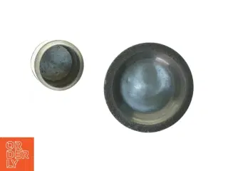 Metal skåle fra Peweter (str. 10 cm 6 x 5 cm)