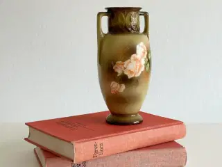 Antik art nouveau vase m dekoration, NB