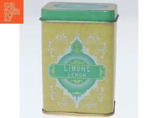 Vintage limonade dåse fra Leone (str. 7,5x4x5,5 cm)