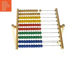 Farvet abacus (str. 39x36 cm)