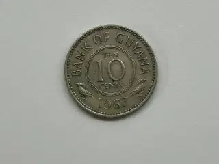 10 Cents Guyana 1967