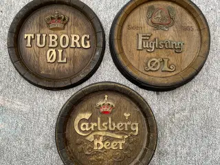 Øl skilte, Tuborg, Fuglsang, Carlsberg