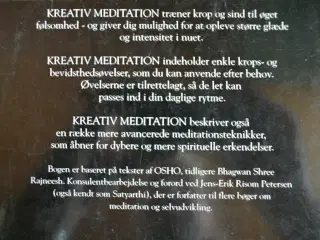 kreativ meditation -større livsglæde og intensitet