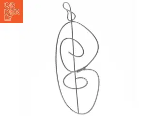 Hårspænde Metal musiksymbol dekoration (str. 15 cm)