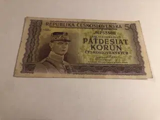50 Korun Czechoslovakia