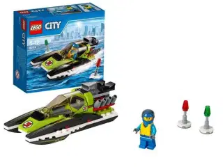 Lego city speedbåd - nr. 60114  - Har 2 stk