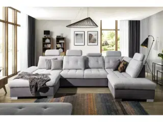 ELVORO MAX HJØRNESOFA  205x365x190