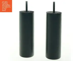 Runde møbelben med gevind (str. 16,5 cm)