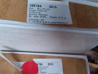 2 stk. Limtræsbjælker