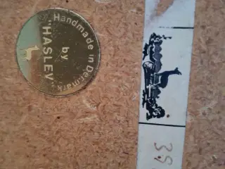 Kakkelbord Haslev - ovalt