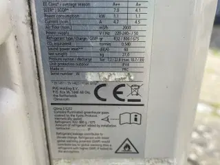Luft til luft pumpe 