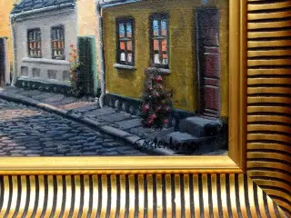 Maleri af Erik Østerberg (1924-1995)