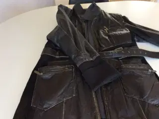 Skind frakke