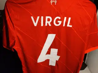 Liverpool trøje 2021/22 med Van Dijk tryk