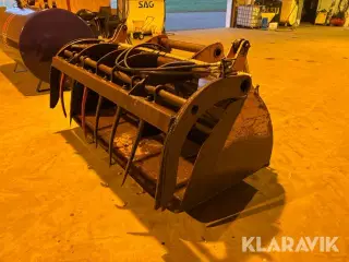 Skovl med overfald Hauer Silagegreifschaufel