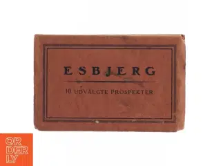 Esbjerg, 10 udvalgte prospekter (str. 15 x 9,5 cm)