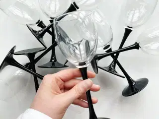 Luminarc vinglas m sort stilk, 20 cm, pr stk