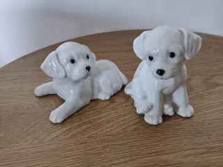 Flotte Porcelænshunde