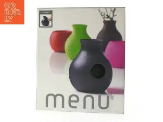 Menu gummivase fra Menu (str. Ø. 10 cm. længde. 20 cm)