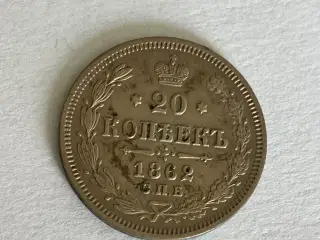 20 Kopek 1862 Russia