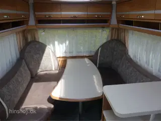 2014 - Dethleffs Nomad Snow 560 FR   Flot og rummelig vogn fra Hinshøj Caravan