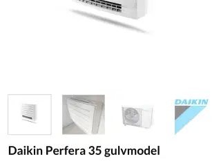 Daikin luft til luft gulvmodel. 