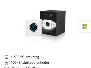 3 stk. Ubiquiti AFI-R AmpliFi HD Mesh Router