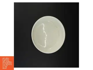 Porcelænsskål med blå og grønne striber fra Upsala Ekeby (str. 22 x 8 cm)