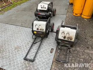 Kompressorer Würth 3 styk