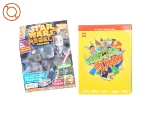 Tegneserier og samle bog til lego verden rundt fra Disney Og Lego (str. 20 gang 28 cm)