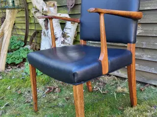 Retro lænestol eller spisebordsstol 