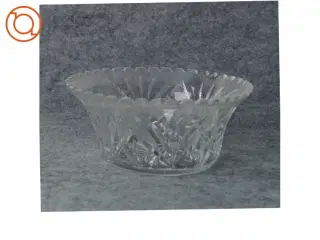 Krystal skål (str. 14 x 5 cm)
