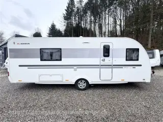 2018 - Adria Adora 613 UT   Queensbed-Gulvtemp.-Endebad-Mover-Telt