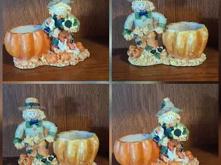 HalloweenPynt, KeramikFigur. 15kr/stk - 2for20kr.