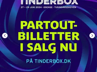 Tinderbox partoutbillet x2