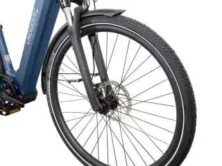 Lindebjerg 28'' Elcykel Center Royal - Mat blå