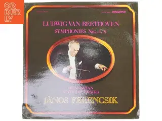 Ludwig Van Beethoven symfonier 1-8 LP fra Hungaroton