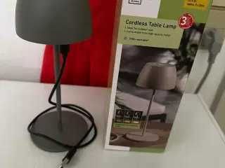 Bordlamper LED grå 