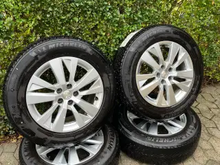 4 vinterdæk med originale fælge