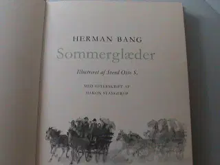 Bog: Herman Bang, Sommerglæder